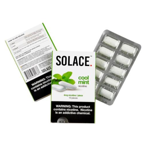 Solace Cool Mint Nicotine Gum - Image 3