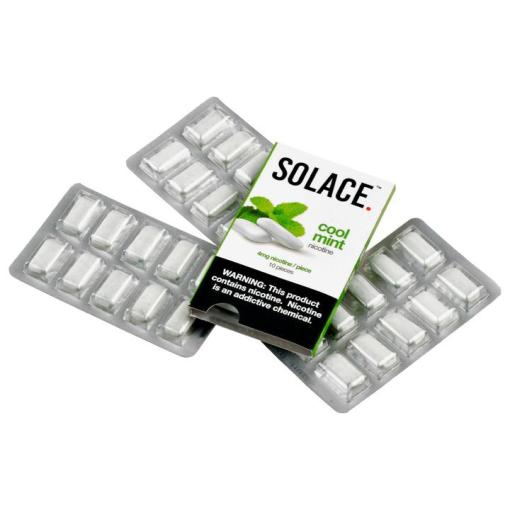 Solace Cool Mint Nicotine Gum - Image 2