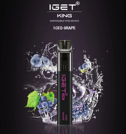 IGET KING ICED GRAPE – 2600 PUFFS