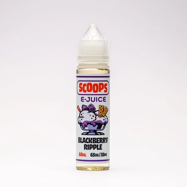 BLACKBERRY RIPPLE - SCOOPS E-JUICE (60ML)