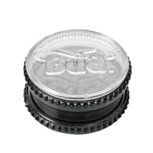 Bud 2-Part Acrylic Grinder 50mm - Black