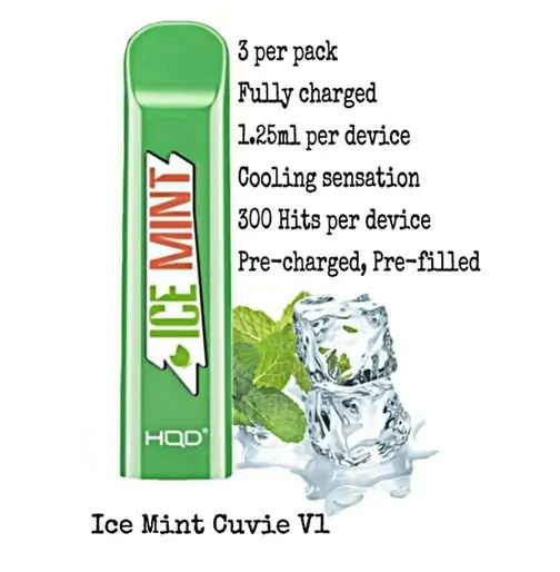 HQD Cuvie Ice Mint - Image 3
