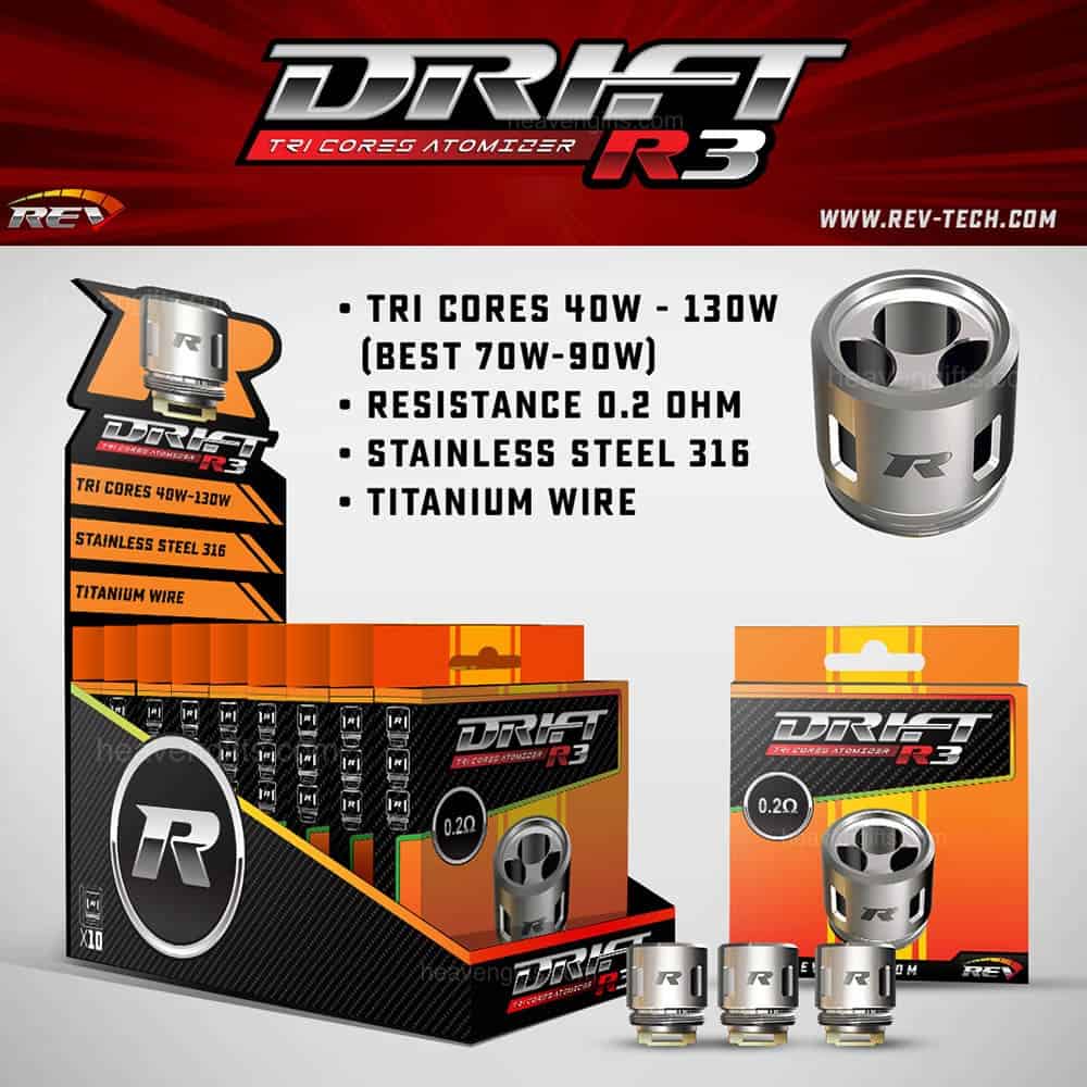 REV Drift Replacement Coil 3pcs - Image 2