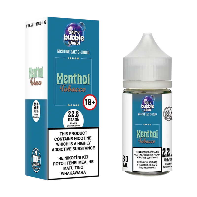 Menthol Tobacco Nicotine Salt E-liquid