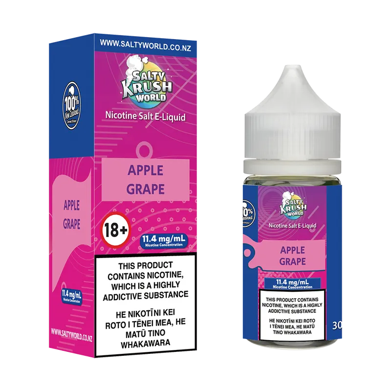 Apple Grape Nicotine Salt E-liquid - Image 2