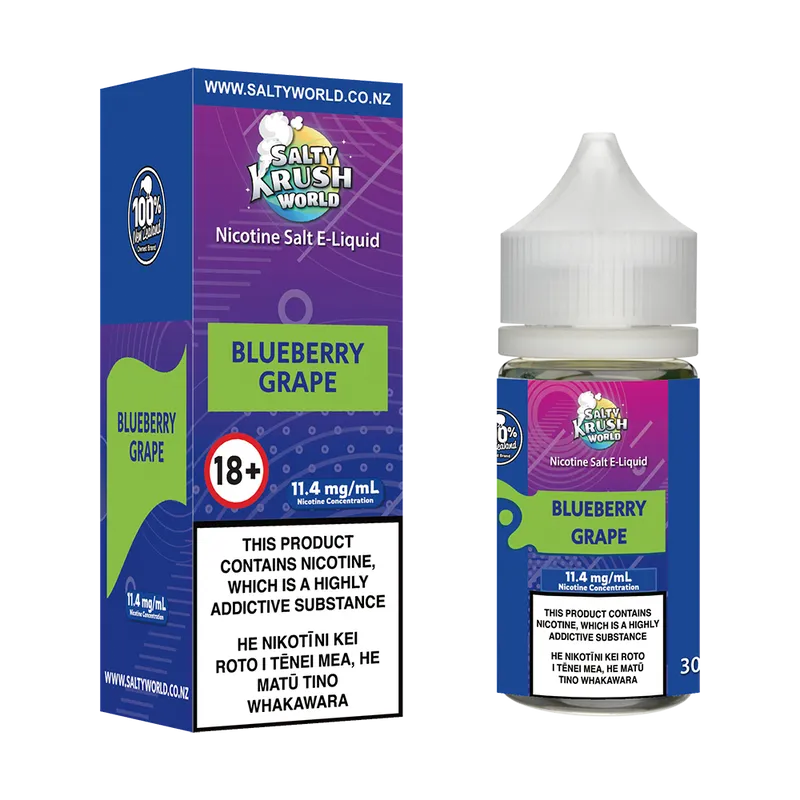 Blueberry Grape Nicotine Salt E-liquid - Image 2