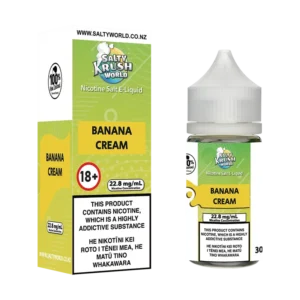 Banana Cream Nicotine Salt E-liquid