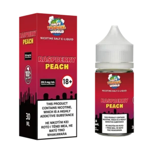 Raspberry Peach Nicotine Salt E-Liquid