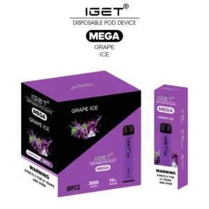 IGET Mega 3500 Puffs Disposable 10 x IGET Mega