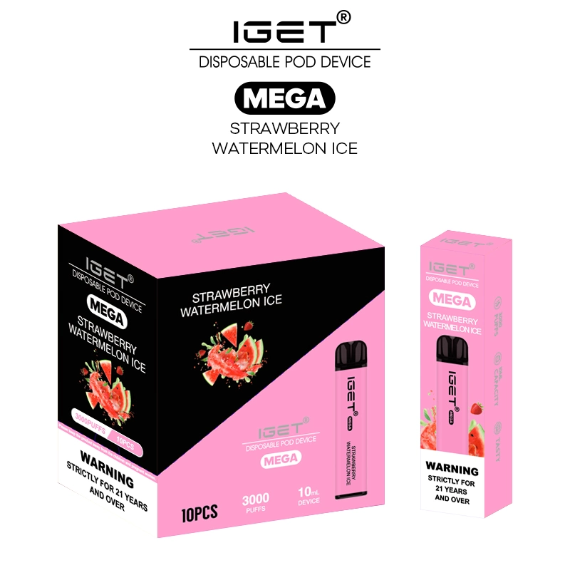 IGET Mega 3500 Puffs Disposable 10 x IGET Mega - Image 2